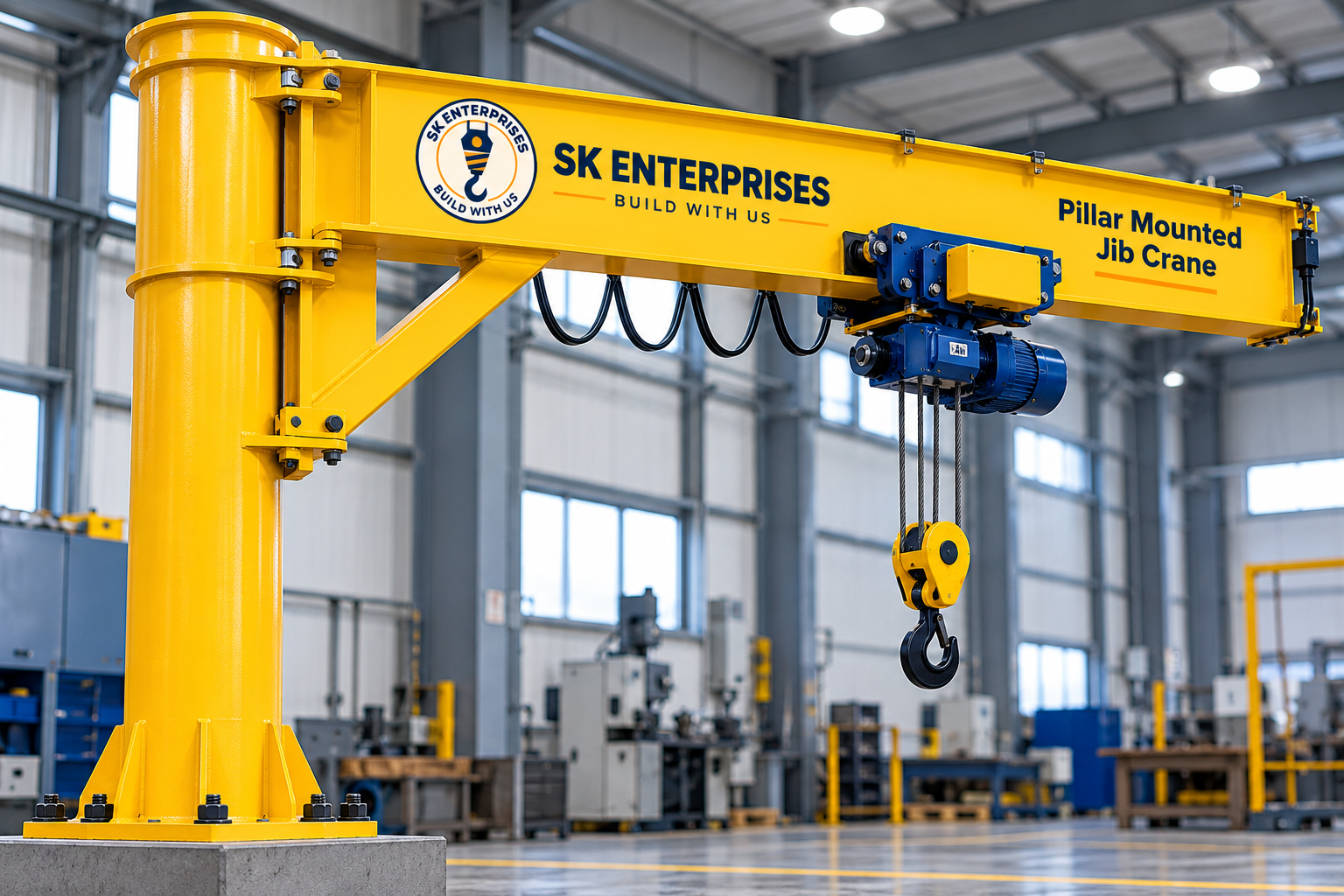Pillar Mounted Jib Crane